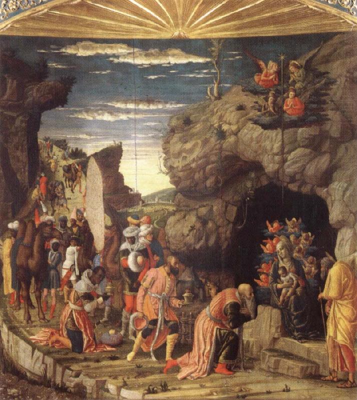 Adoration of the Magi, Andrea Mantegna